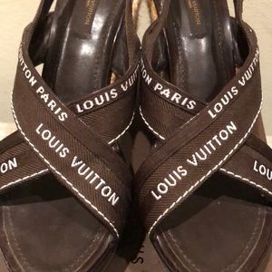 Louis Vuitton Shoes - Louis Vuitton Wedges sz8.5US Louis Vuitton Shoes - Louis Vuitton Wedges sz8.5US